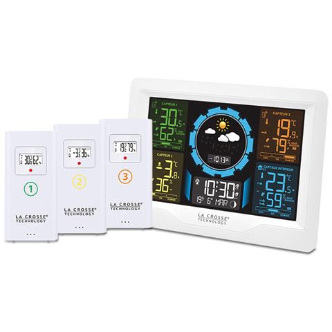 WS6304-WHI stazione meteorologica digitale Bianco LCD CA /Batteria - Foto 1