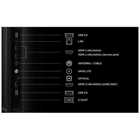 P7L TV 55P7L 55” QLED, 4K HDR, Direct LED, Google TV, Dolby Vision & Atmos, HDR10+, Game Master, VRR - Foto 8
