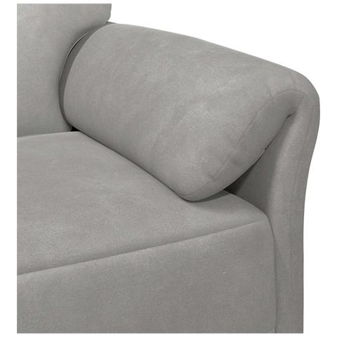 Set di divani 2 pz Grigio Chiaro Velluto - Foto 2