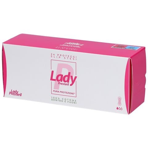 Lady Presteril Proteggi Slip Stesi Biodegradabili 24 Pezzi - Foto 1