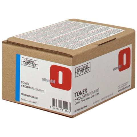 B0921 Toner Originale Ciano per MF920 / MF923 Capacitá 2000 Pagine - Foto 1