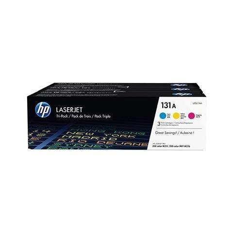 U0SL1AM Toner Originale Ciano Magenta Giallo LaserJet M251n / M276n Capacità 5400 Pagine Confezione 3 pezzi - Foto 2