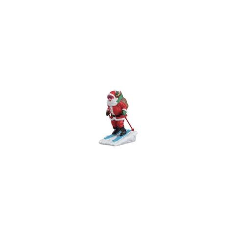 Babbo Natale Che Scia - Santa Skier - Foto 3