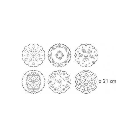 Dischi Decorativi X Torte 6 Pezzi Delicia - Foto 2