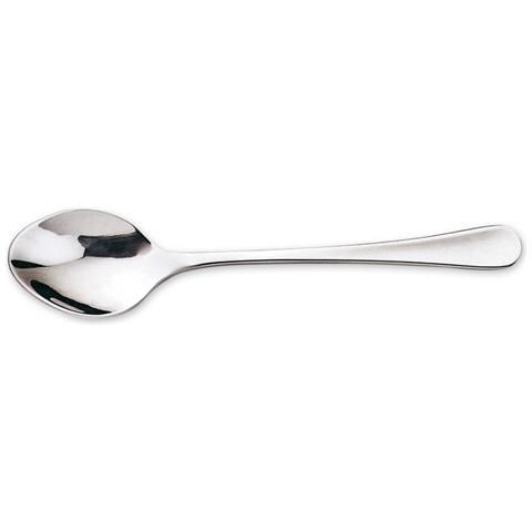 Serie Madrid - Cucchiaino Moka Cucchiaio Tavola - Monoblocco Unipezzo Acciaio Inossidabile 18/10 E 115 Mm Colore Argento - Foto 1