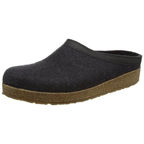Haflingertorben - Pantofole Donna, Grigio (grau / graphit), 46 - Foto 1