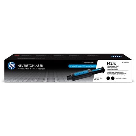 Kit ricarica toner nero originale Neverstop 143AD, dual-pack - Foto 1