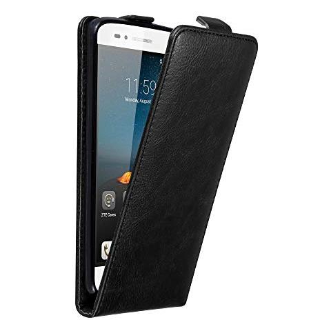 Custodia Compatibile Con Zte Blade A612 In Nero Di Notte - Coperchio Protettivo In Design Flip Con Chiusura Magnetica - Foto 1