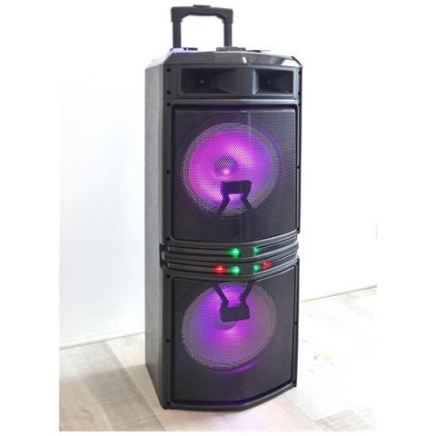 Altoparlante Per Carrello Karaoke Ms02xxl - Bluetooth -1000w - Foto 2