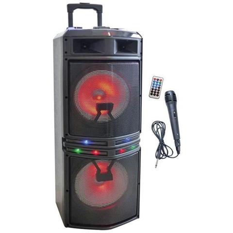 Altoparlante Per Carrello Karaoke Ms02xxl - Bluetooth -1000w - Foto 5