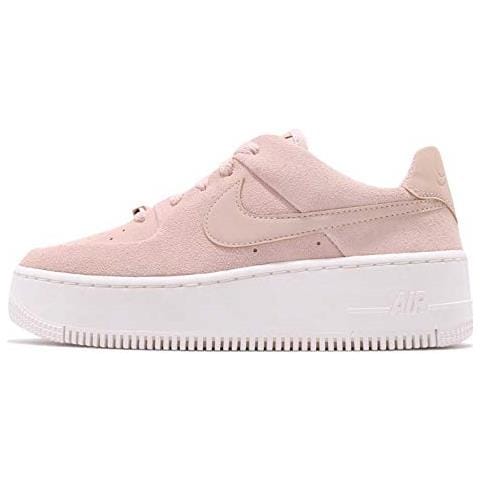 Nike W Af1 Sage Low, Scarpe Da Fitness Donna, Multicolore (particle Beige / particle Beige / phantom 201), 40.5 Eu - Foto 1