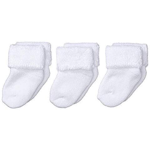 Socks Confezione Sterntaler Unisex Bambino Appena Nato Di 3 Multicolore Bianco (500) Dimensione 0 - Foto 1
