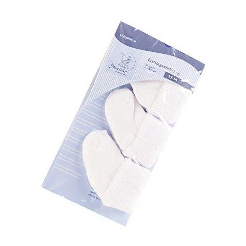Socks Confezione Sterntaler Unisex Bambino Appena Nato Di 3 Multicolore Bianco (500) Dimensione 0 - Foto 2