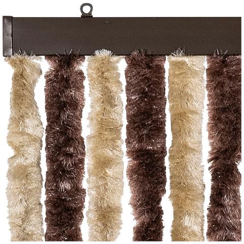 Zanzariera Beige e Marrone Chiaro 56x200cm Ciniglia - Foto 2