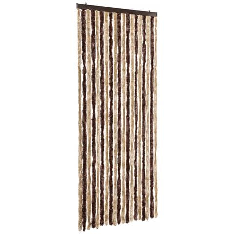Zanzariera Beige e Marrone Chiaro 56x200cm Ciniglia - Foto 1