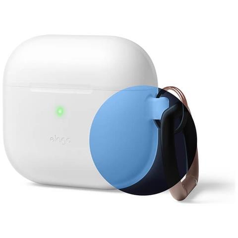 Custodia In Silicone Per Airpods 3 Nightglow Blue - Foto 1