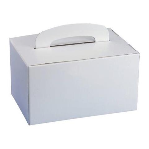 18779 Contenitore Monouso Per Conservare Il Cibo Cartoncino Bianco - Foto 1