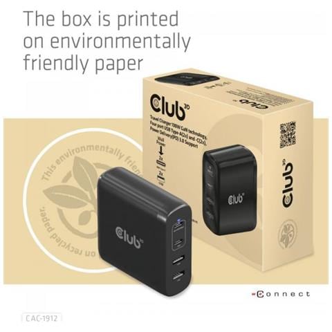 Cac-1912eu Travel Charger 100w Alimentatore Per Computer Nero - Foto 1