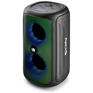 Cassa Bluetooth 5.3 Portatile Notabrick 15W | Stereo, IPX6 Impermeabile, Nera A Cubo