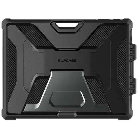 Cover Per Microsoft Surface Pro 4, 5, 6, 7 Antishock Cavalletto, Nero - Foto 1