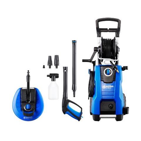 128471193 idropulitrice Verticale Elettrico 500 l /h 2100 W Blu, Nero - Foto 1