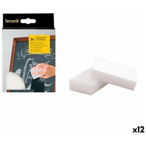 Cancellino Per Lavagna Securit Melammina 2,5 X 6 X 10,5 Cm 2 Unità - Foto 1