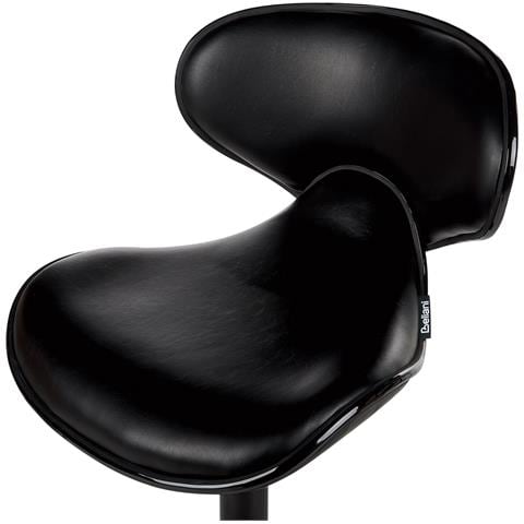 Set Di 2 Sedie Alte Conway Pelle Sintetica Nero - Foto 13