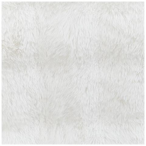 Coperta Salka Finta Pelliccia 150 X 200 Cm Bianco - Foto 12