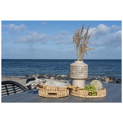 Vassoio Estoril - Marrone - Giacinto D'acqua - 38x30x6 Cm - Foto 6