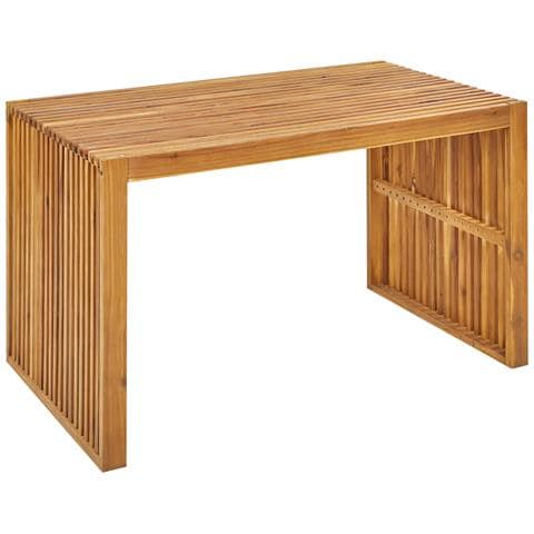 Tavolo Da Giardino Legno Legno Chiaro Bellano - Foto 2