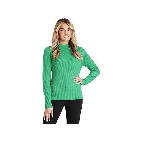 Maglione Dolcevita Da Donna Verde, Taglia M, Calore E Stile - Foto 1