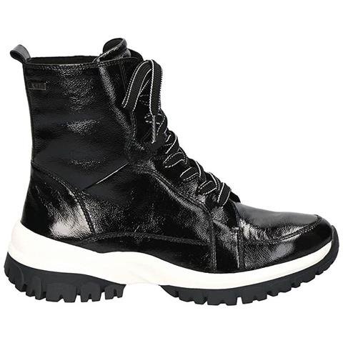 Black Casual Closed Booties Stivaletti Pelle Scarpe Donna Nero Eu 37, 9-26259-29-017 - Foto 1