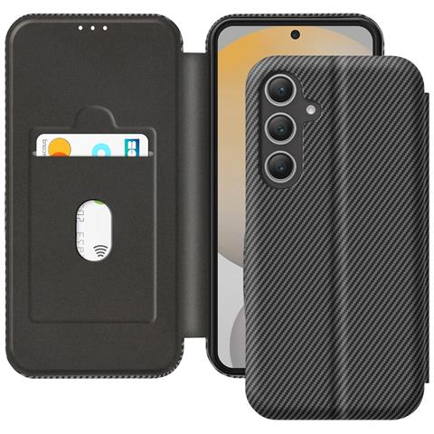 Custodia Per Samsung Galaxy S24 Fe Portacarte Anti Rfid - Foto 1