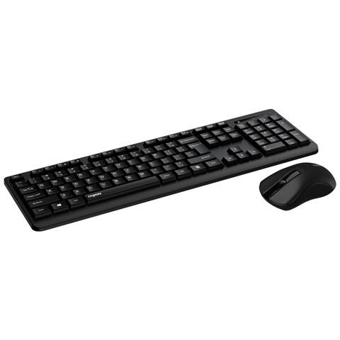 X1700 tastiera Mouse incluso QWERTZ Tedesco Nero - Foto 2