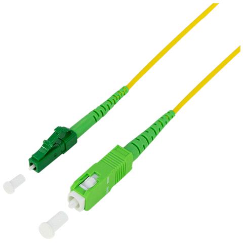 FPSLS03 cavo InfiniBand e in fibra ottica 3 m SC LC Giallo - Foto 1