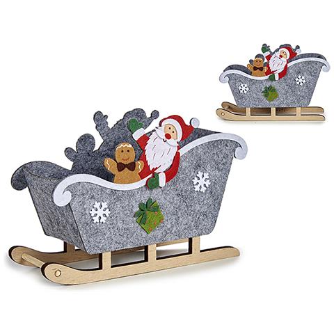 Cesta Di Design Piccolo Slittino Di Natale - Foto 1