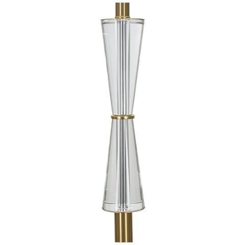 Lampada Da Terra Mf214 - Bianco - Metallo - 40x40x153 Cm - Foto 2