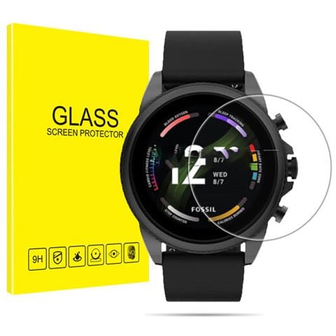 Pellicola Protettiva In Vetro Temperato Per Smartwatch, Confezione Da 2 Fossile Gen 6 44mm - Foto 1