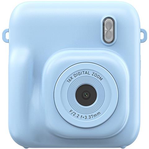 Fotocamera A Stampa Istantanea Dc506: Cattura E Stampa Ricordi Blue - Foto 1
