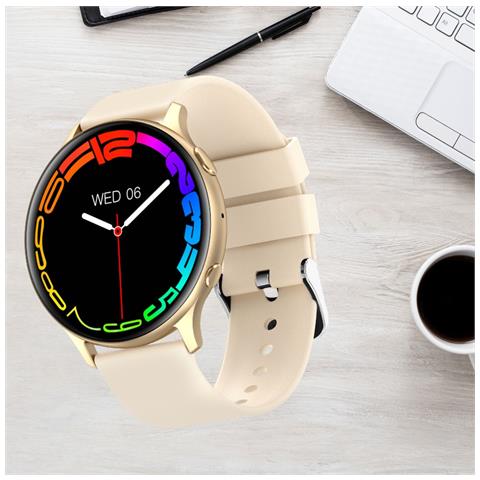 Smartwatch: Chiamate Bluetooth E Monitoraggio Della Salute Gold - Foto 2