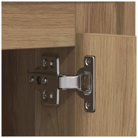 Mobile TV  in Rovere Artigianale 80x35x45 cm in Legno Ingegnerizzato - Foto 9