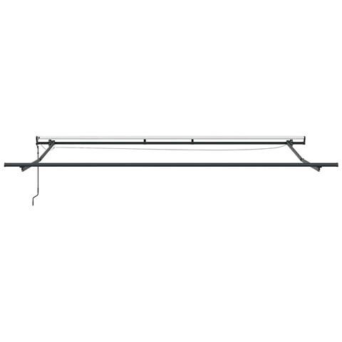 Tenda Retrattile Automatica LED Antracite e Bianco 500x300 cm - Foto 9