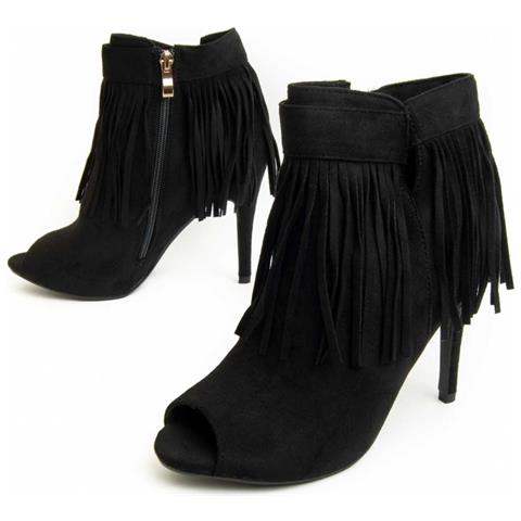 Stivale Con Tacco Bottivita13 Nero Nero Materiale Sintetico - Foto 1