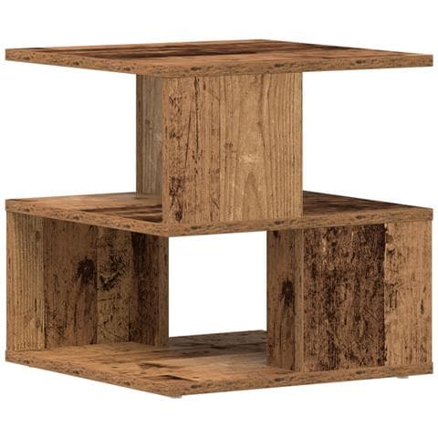 Tavolino in Legno Riciclato 40x40x40 cm - Foto 1