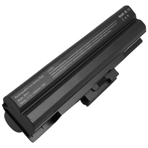 Batteria Li-ion 6600mah Per Pc Portatile Compatibile Sony Vgp-bpl21 11,1v - Foto 1