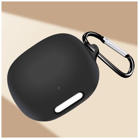 Custodia In Silicone Compatibile Con Anker Soundcore Liberty 4 Pro - Cover Protettiva Black - Foto 2