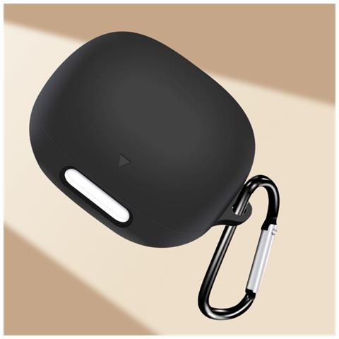Custodia In Silicone Compatibile Con Anker Soundcore Liberty 4 Pro - Cover Protettiva Black - Foto 3