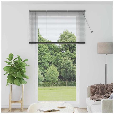 Tenda per Finestra con tende Grigio scuro Alluminio - Foto 2