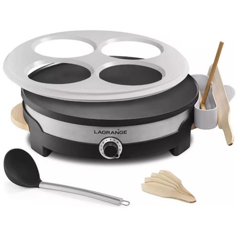 Macchina Per Crepes 1500w 35cm Nero /grigio - 109018 - Foto 1