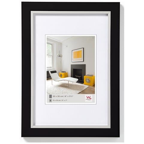 Metro Cornice Di Design 10x15 Cm Nero - Foto 1